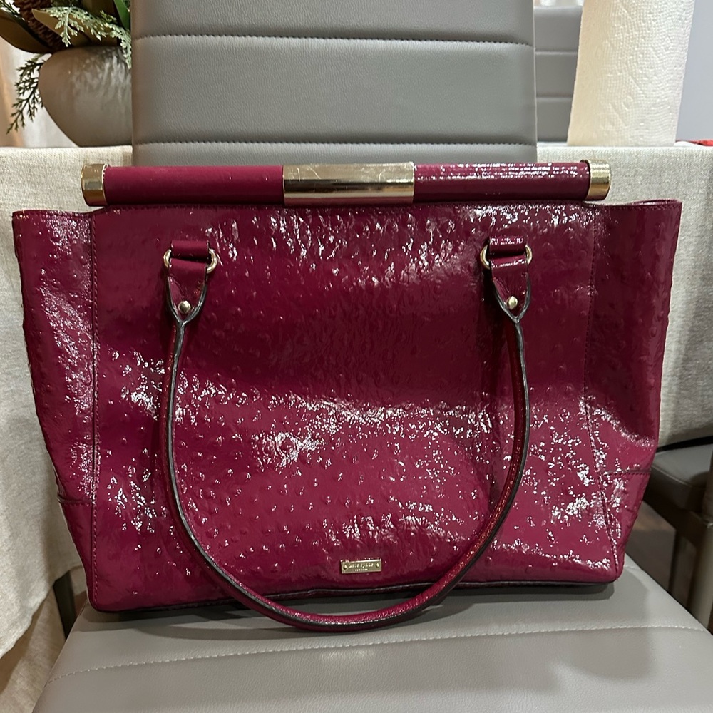 Kate Spade Shiny Berry Tote Bag